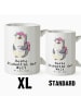 Mr. & Mrs. Panda XL Tasse Pinguin Beste Studentin der Welt mit S... in Weiß
