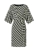 Mart Visser Kleid mit Mailänder Print, Schwarz/Weiß