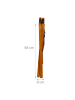 relaxdays Kofferständer Natur - (B)66x (H)54,5 x (T)44,5 cm