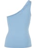 Urban Classics Urban Classics Damen Ladies Asymmetric Top in balticblue
