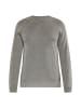 DreiMaster Maritim Pullover in Grau Melange