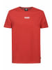 Petrol Rundhals T-Shirt für Damen in rot