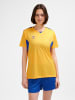 Hummel T-Shirt Hmlauthentic Damen in SPORTS YELLOW/TRUE BLUE