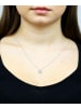 Diamant L'éternel Halskette aus 375 Weißgold mit Topas