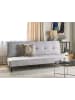 Beliani 3-Sitzer Sofa ESSVIK in Grau/Schwarz - (W) 191 x (H) 83 x (L) 90 cm