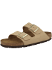 Birkenstock Pantolette Arizona SFB Nubukleder Weichbettung schmal in beige