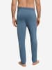 Hanro Pyjamahose Casuals in retro blue melange