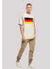 F4NT4STIC T-Shirt Germany Deutschland Flagge distressed in sand