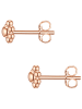 Glanzstücke München Ohrstecker Blume Sterling Silber in roségold