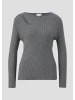 s.Oliver Strickpullover langarm in Grau