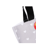 Mr. & Mrs. Panda Shopper Streichhölzer mit Spruch in Grau Pastell