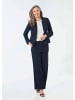 GOLDNER Blazer Blazer mit Stehkragen in marine