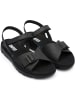 Camper Riemchensandalen " Oruga " in Schwarz