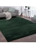 KADIMA DESIGN Teppich Kurzflor waschbar Unifarben Wohnzimmer in Grün