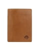 Greenburry Tornado Geldbörse RFID Schutz Leder 10 cm in peanut brown