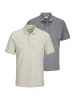 Jack & Jones Poloshirt Austin in Beige / grau