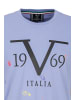 19V69 Italia by Versace Rundhalsshirt Leonardo in violett