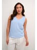 Kaffe Ärmellose Bluse KAmilia Regular fit in Windsurfer