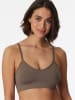 Schiesser Bustier Seamless Matt in taupe