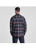 Craghoppers Langarmhemd Thornhill in Blue Navy/Mahagony Check