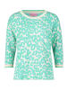 Betty Barclay Strickpullover mit Jacquard in Patch Green/Blue