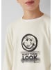 s.Oliver Sweatshirt in 9001_creme