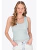 myMo Women Top in aqua light blue