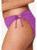 Linga Dore Linga Dore Bikini slip mit Schnur in Sparkling grape