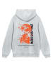 F4NT4STIC Hoodie Geishora Japan Streetstyle in grau meliert