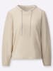 creation L Sweatshirt in sand-silberfarben