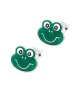 schmuck23 Silber-Ohrringe 925 Frosch 0,7 cm x 0,8 cm