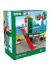 Brio Brio Aktionsspiel Parkhaus, Straßen & Schienen in bunt