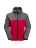 Jack Wolfskin Regenjacke/Outdoorjacke WEILTAL 2L JKT M in Rot