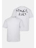 STHUGE Kurzarm T-Shirt in offwhite
