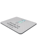 Mr. & Mrs. Panda Mouse Pad Chirurg Leidenschaft mit Spruch in Grau Pastell