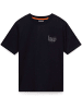 Napapijri T-Shirt "S-Turrach Ss" in Schwarz
