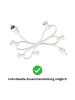 SATISFIRE Garten Party Lichterkette Illu 20 bunte LED Kugellampen 20m weiß