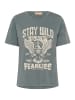 CULTURE T-shirt CUyolinda Relaxed fit in Grey Wash