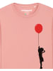 wat? Apparel Sweatshirt Mädchen mit Luftballon (print) in Canyon Pink