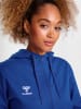 Hummel Reißverschluss Kapuzenpullover Hmlgo Damen in TRUE BLUE