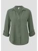 QS Bluse in 7927_olivgrün