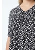 Ulla Popken Shirt in schwarz