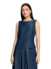 CARTOON Blusentop ohne Arm in Dark Blue Denim