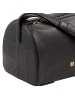 DuDu Up Umhängetasche Leder 19.5 cm black-nude
