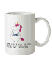 Mr. & Mrs. Panda Kindertasse Einhorn Fotograf mit Spruch in Weiß