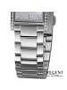 Regent Armbanduhr-Analog silber klein (ca. 20 x 32,5mm) Regent Metallarmband
