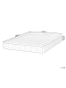 Beliani Matratze MISTY in Weiß - (W) 120 x (H) 16 x (L) 200 cm