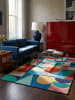 KADIMA DESIGN DAHLIA Designerteppich Patchwork-Geometrie geometrisch 140x200 Multi in Multi