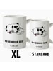 Mr. & Mrs. Panda Kaffeetasse XL Panda Vermissen mit Spruch in Weiß