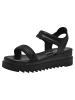 Marco Tozzi Sandale in BLACK COMB